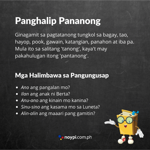 Panghalip Pananong Image