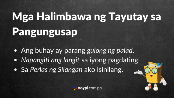 Mga Halimbawa ng Tayutay Image