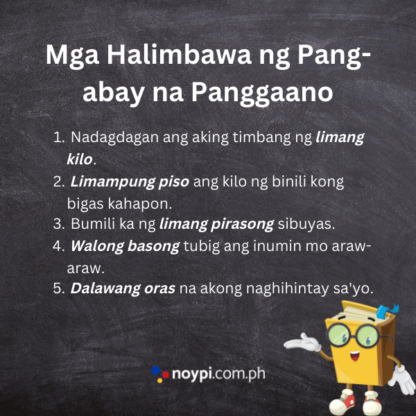 Halimbawa ng Pang-abay na Panggaano