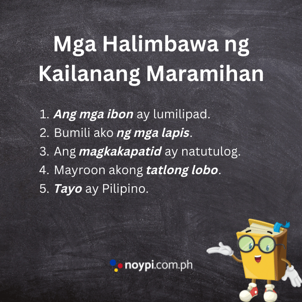 Mga Halimbawa ng Kailanang Maramihan