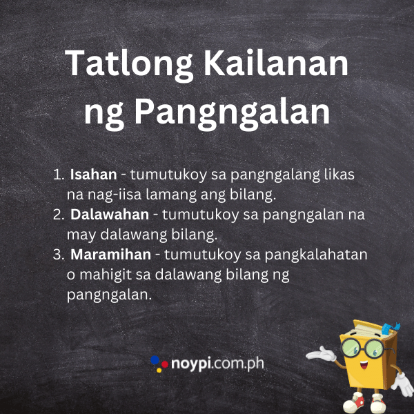 Tatlong Kailanan ng Pangngalan