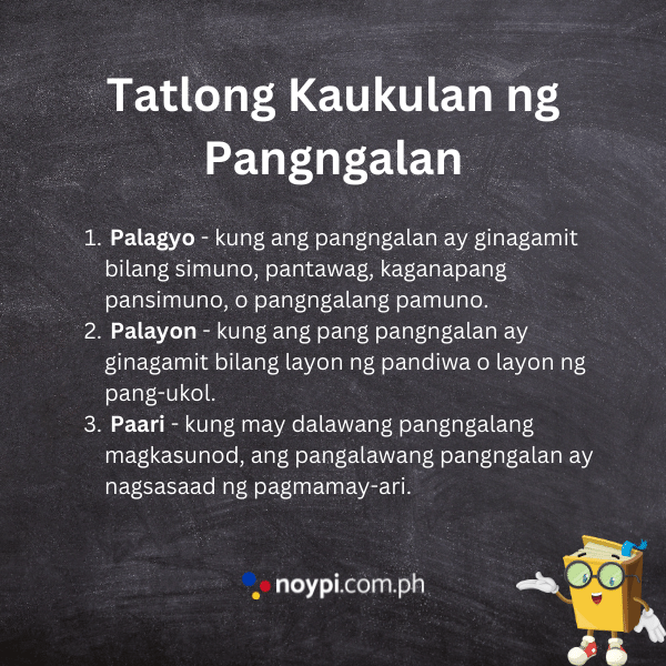 Tatlong Kaukulan ng Pangngalan