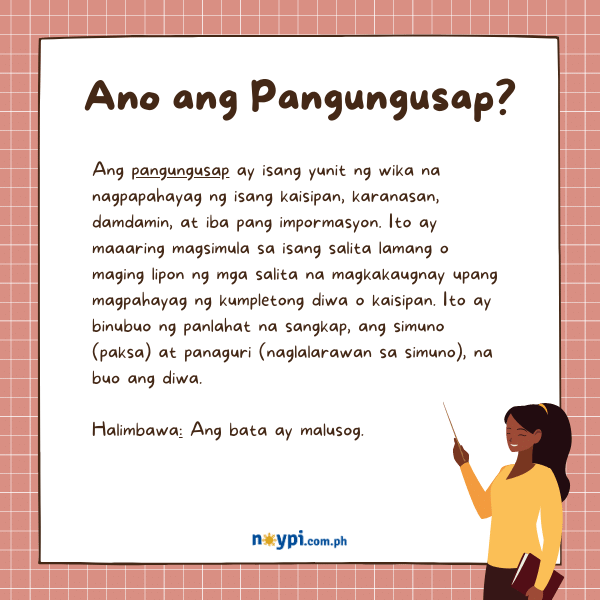 Ano ang Pangungusap