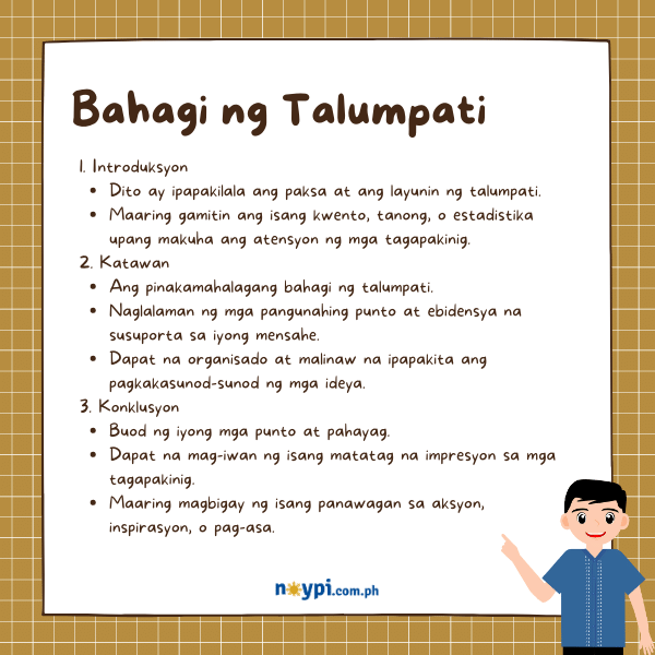 Bahagi ng Talumpati