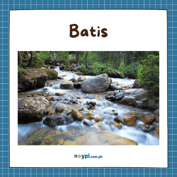 Anyong Tubig: Batis