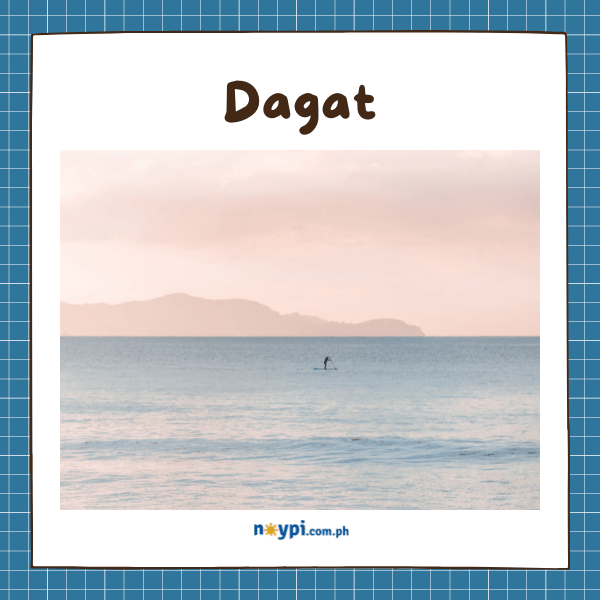 Anyong Tubig: Dagat