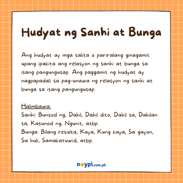 Hudyat ng Sanhi at Bunga