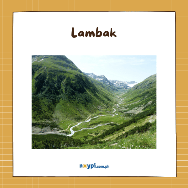 Anyong Lupa: Lambak
