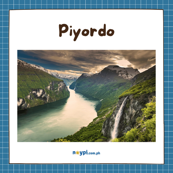 Anyong Tubig: Piyordo