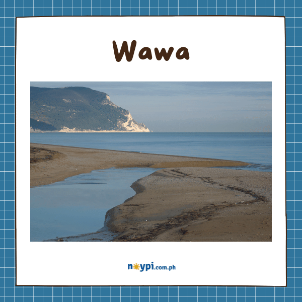 Anyong Tubig: Wawa