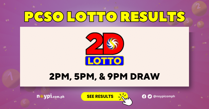 2D Lotto Result