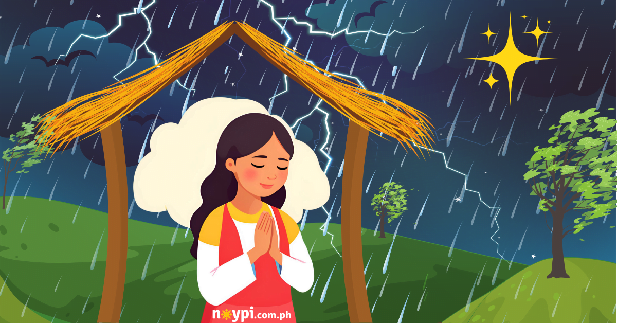 Maikling Kwentong Pambata: Ang Liwanag ng Tala sa Gabi ng Bagyo