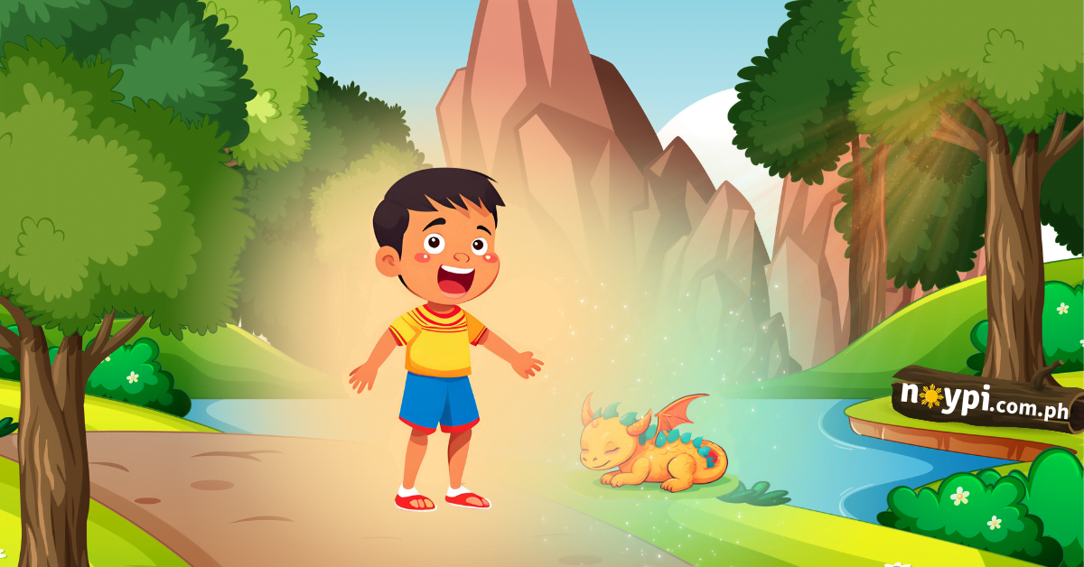 Maikling Kwentong Pambata: Si Andoy at ang Dragon sa Ilog