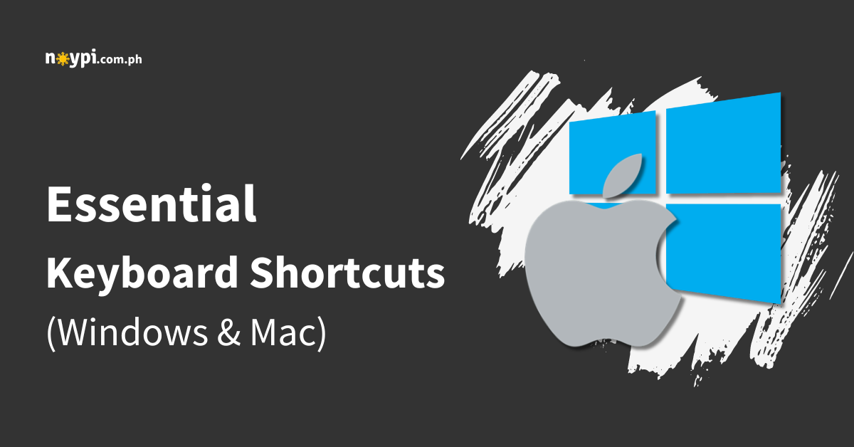Essential keyboard shortcuts for Windows & Mac
